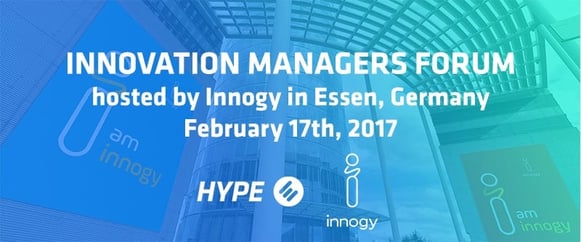 HYPE Regional Innovation Managers Forum with Innogy - Feb 2017, Essen